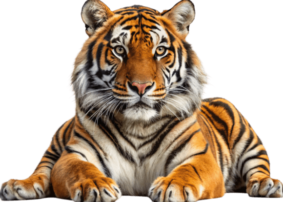 Download 3D Cute Tiger Icon Isolated - Premium Resources